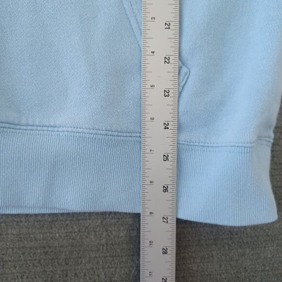 GOAT USA Hoodie Sweatshirt Mens Large Carolina Blue Pullover Embroidered Logo - Picture 7 of 11